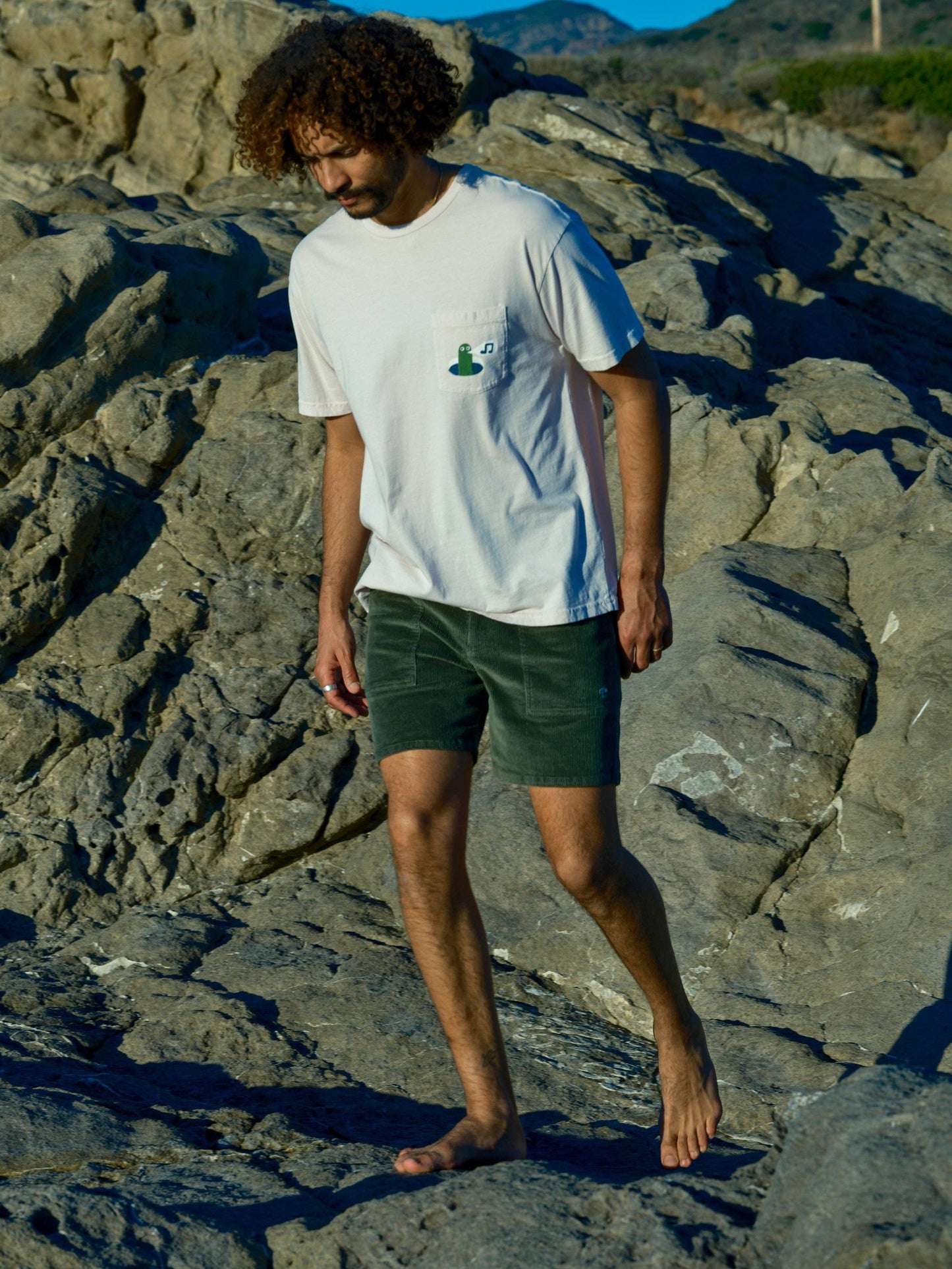Mollusk - Shroom Shorts: Rover Green