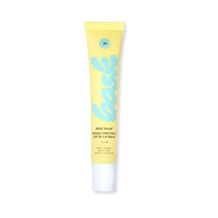 Bask Sunscreen - Bask Balm SPF 30 Lip Balm & Lip Gloss (Vanilla)