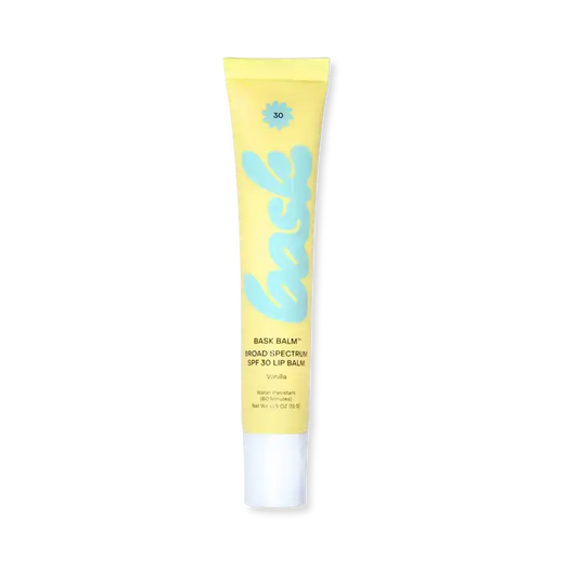 Bask Sunscreen - Bask Balm SPF 30 Lip Balm & Lip Gloss (Vanilla)