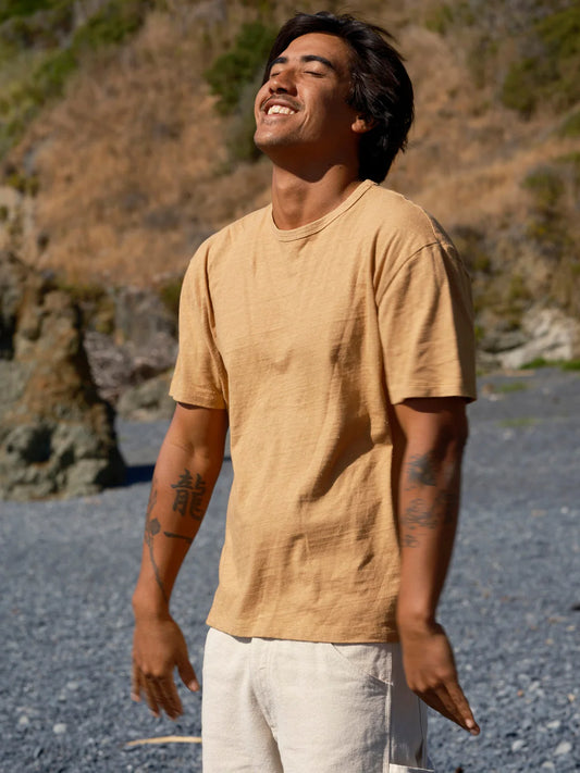 Cosmos Tee | Tan Earth