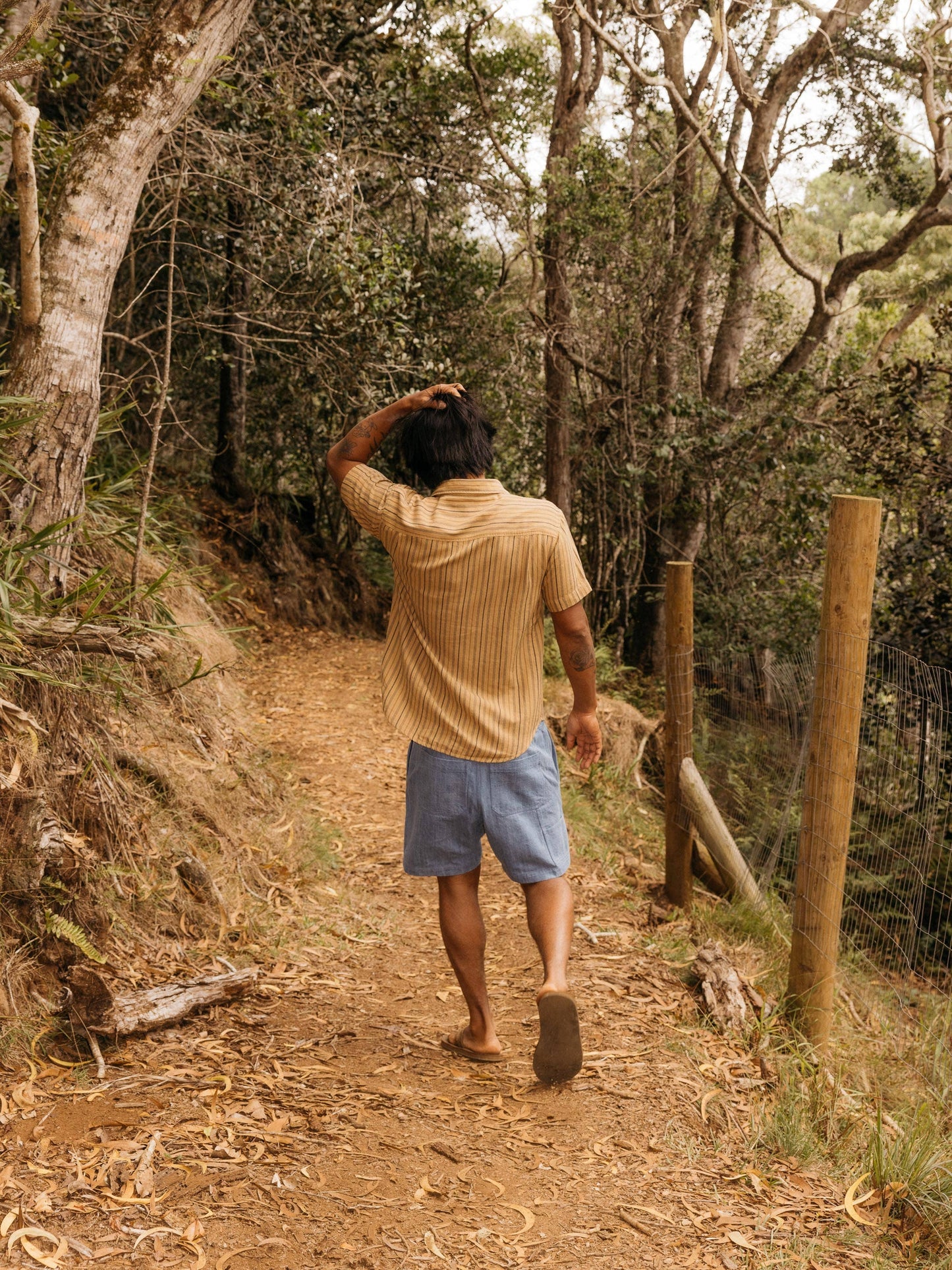 Pinnacle Shorts: Indigo Denim