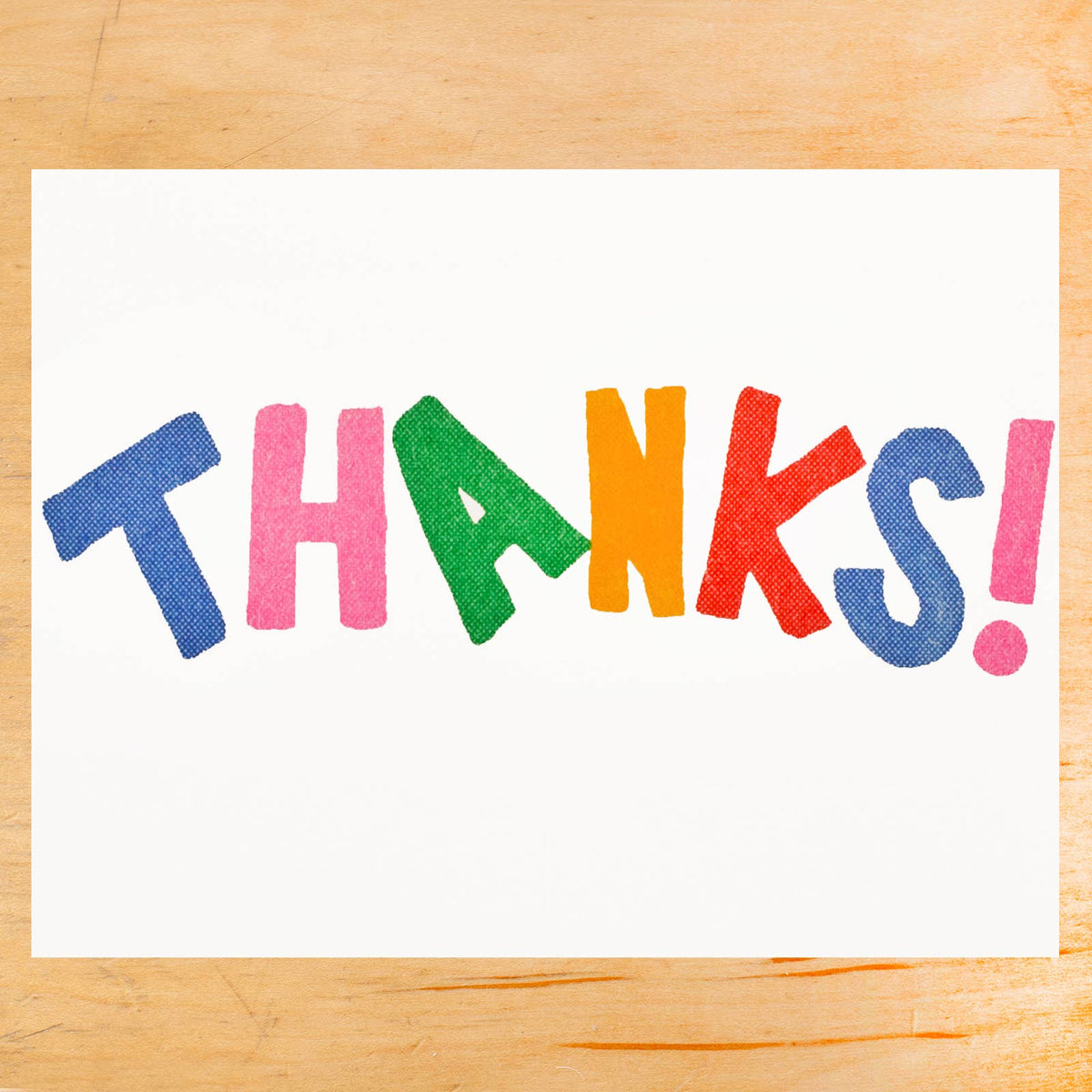 Alphabet Studios - THANKS ENCLOSURE GREETING CARD BOX OF 6