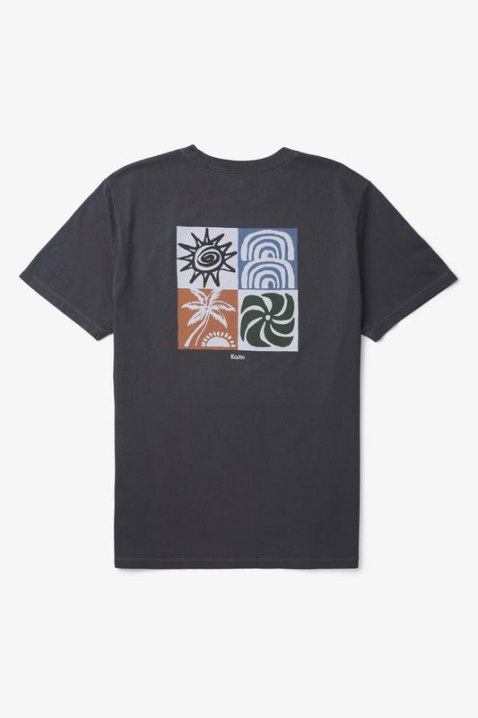 REALM TEE | Polar navy
