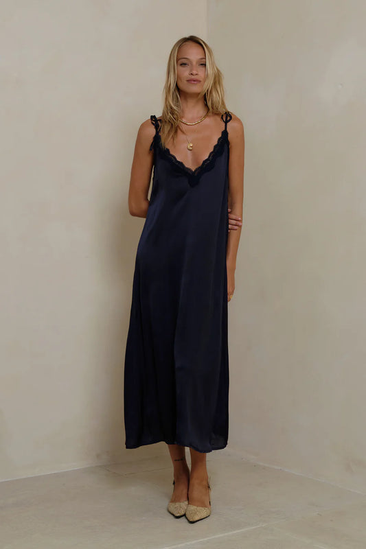 Orina Dress | Navy