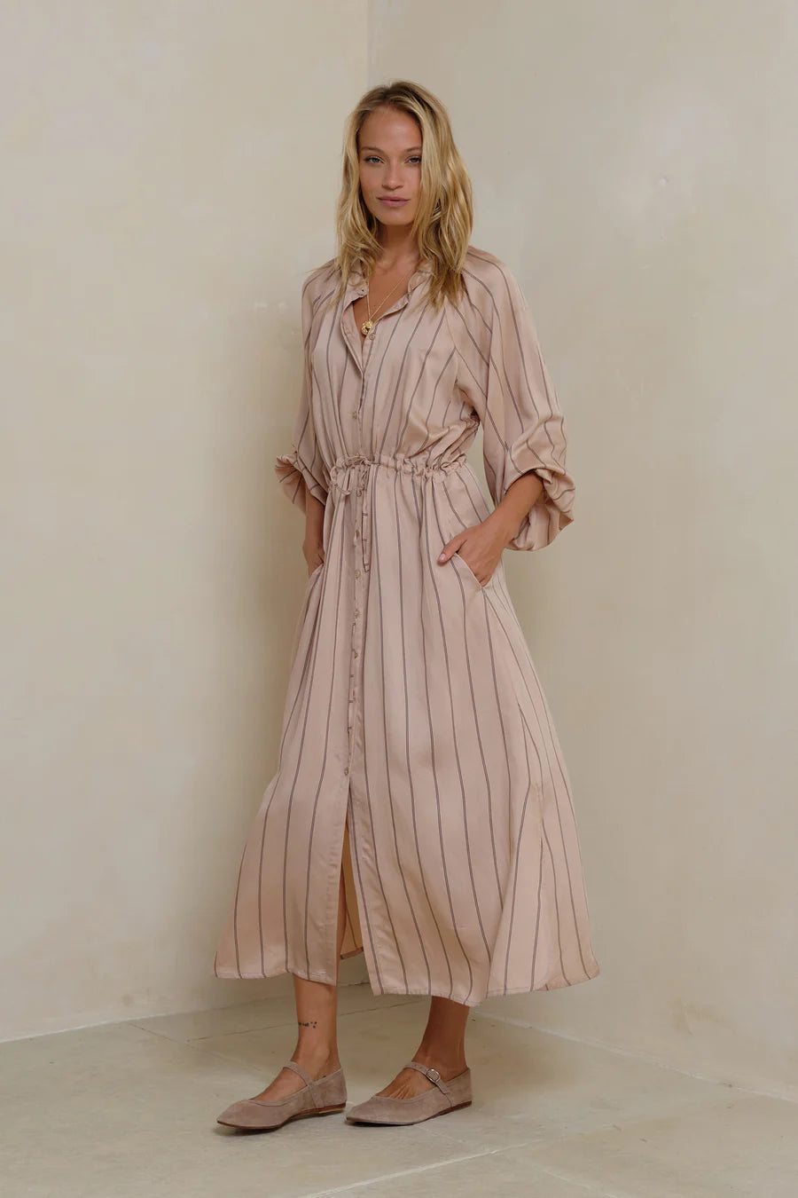 Lourdes Dress | Seraphine Blush