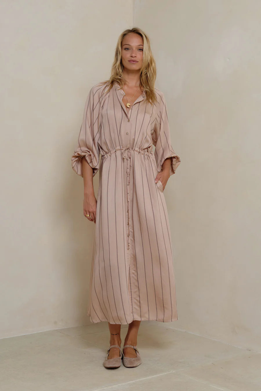 Lourdes Dress | Seraphine Blush