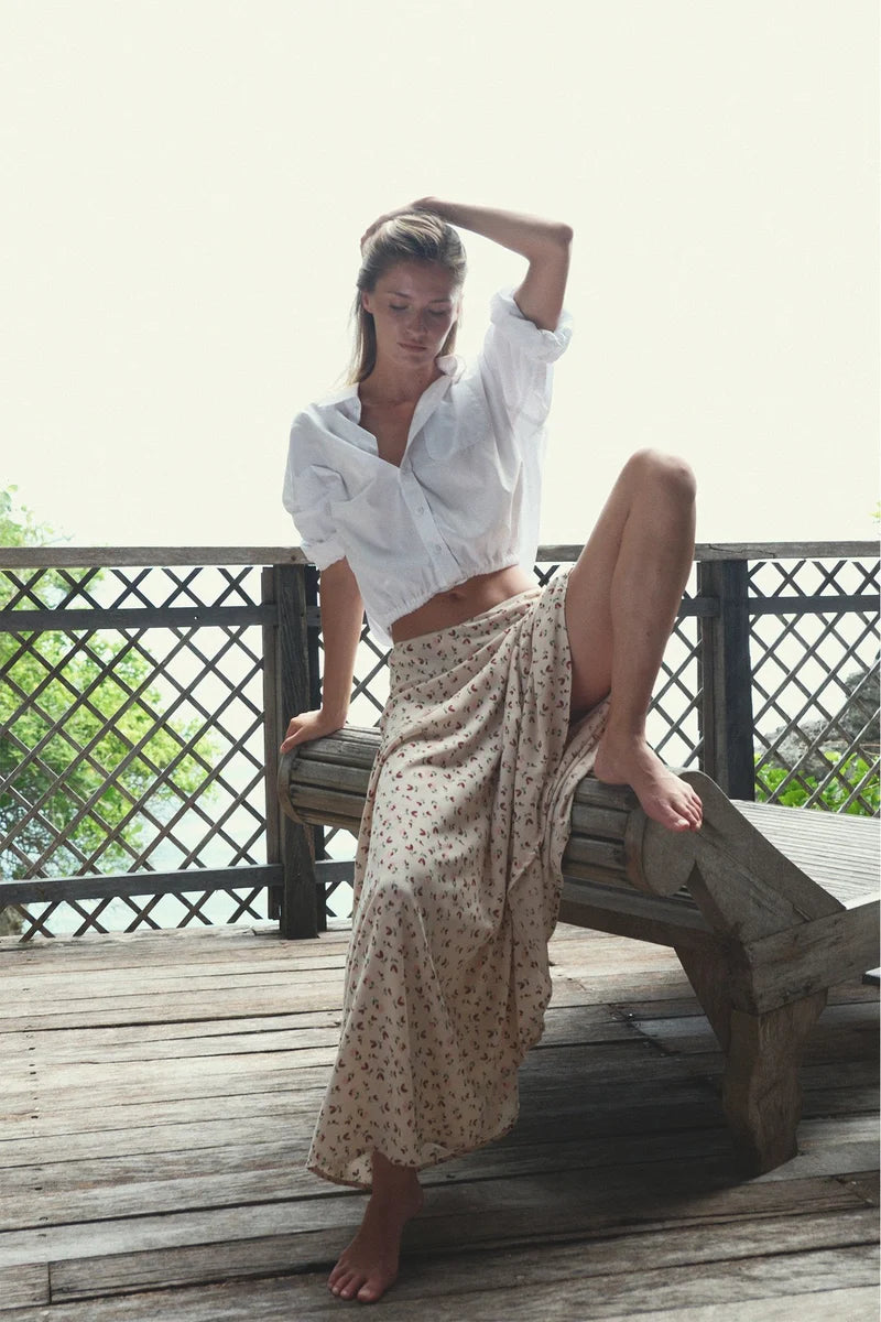ROMANY SKIRT - PRAIRIE FLORAL