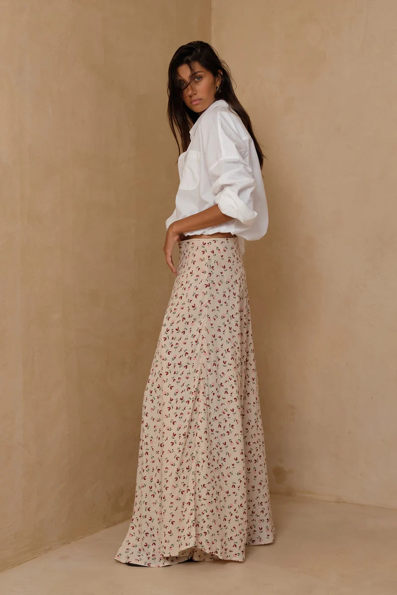 ROMANY SKIRT - PRAIRIE FLORAL