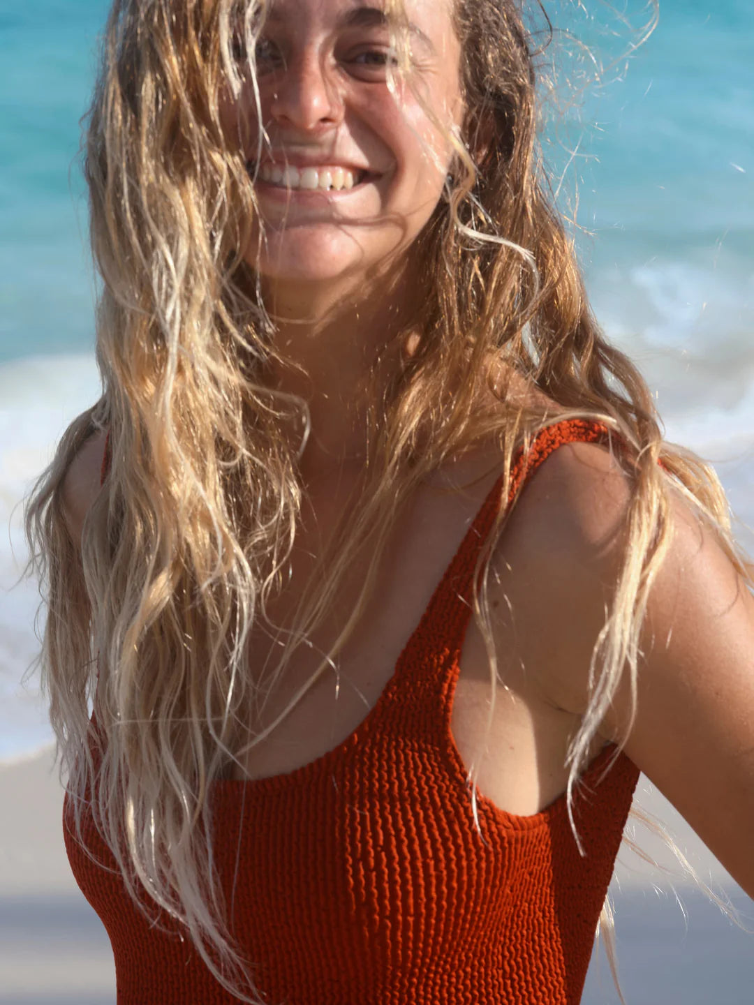 Ripple One Piece | Red