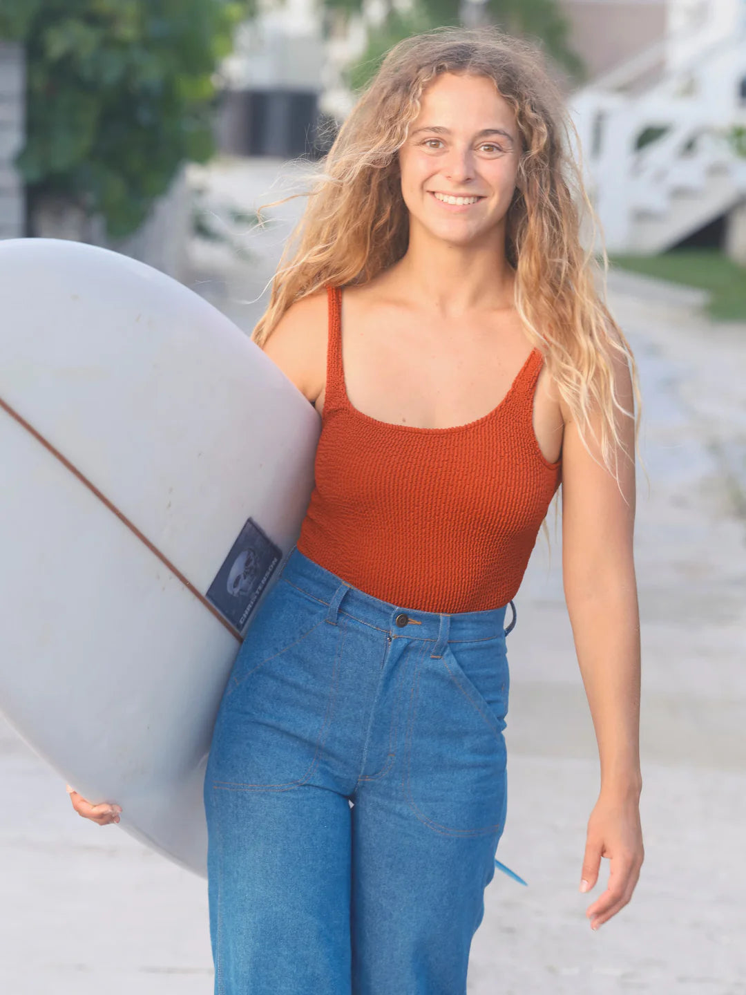 Ripple One Piece | Red