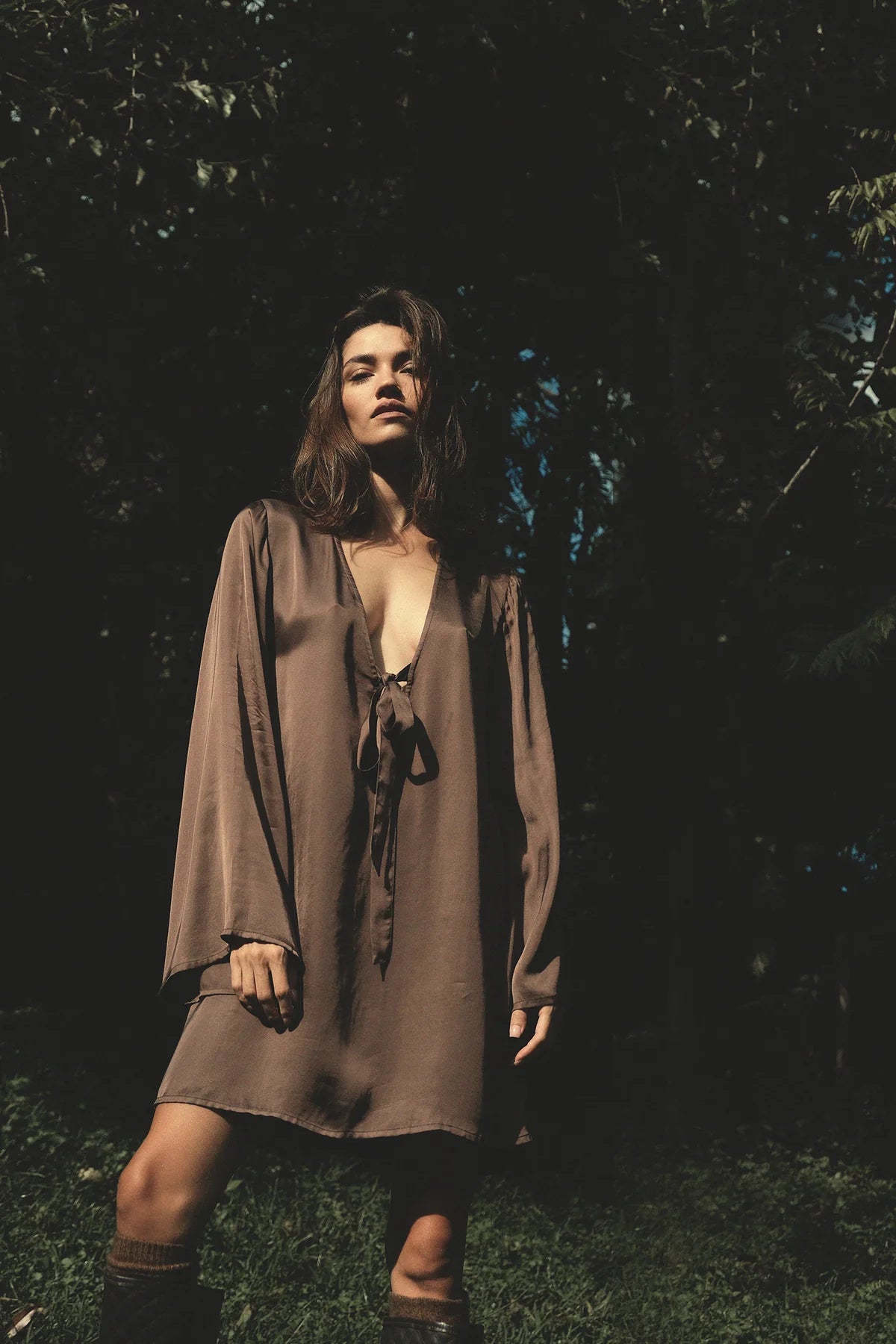 Zermatt Dress | Chocolate
