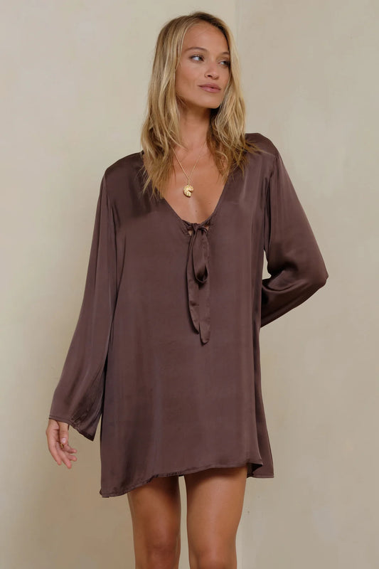 Zermatt Dress | Chocolate